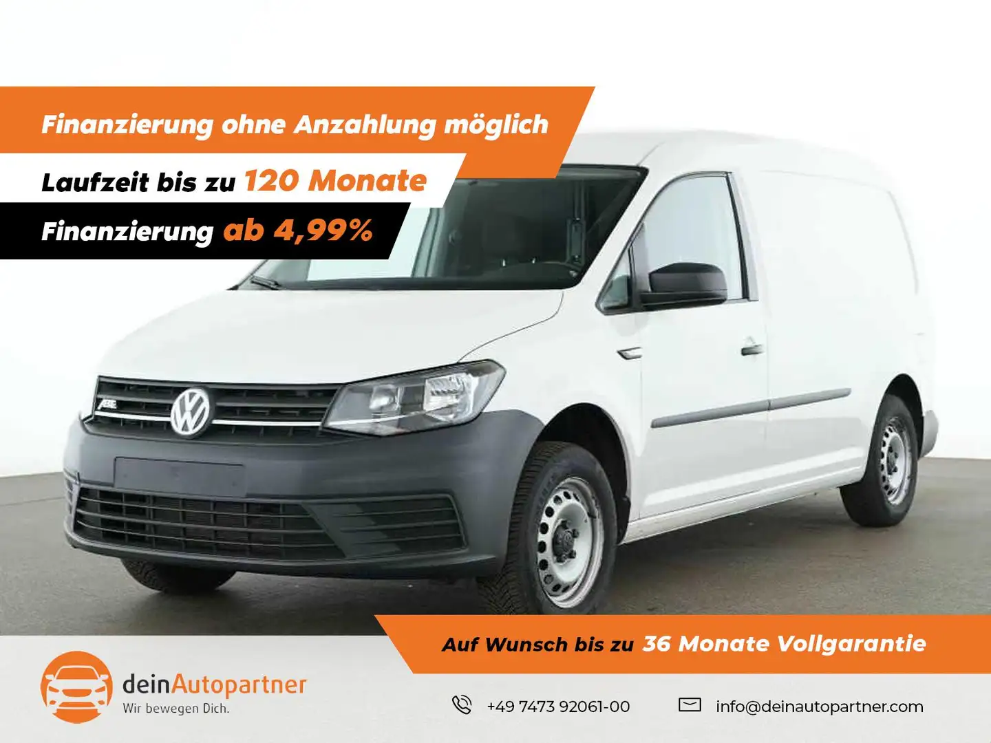 Volkswagen Caddy ABT e-Kasten DSG Flügeltüren Bianco - 1