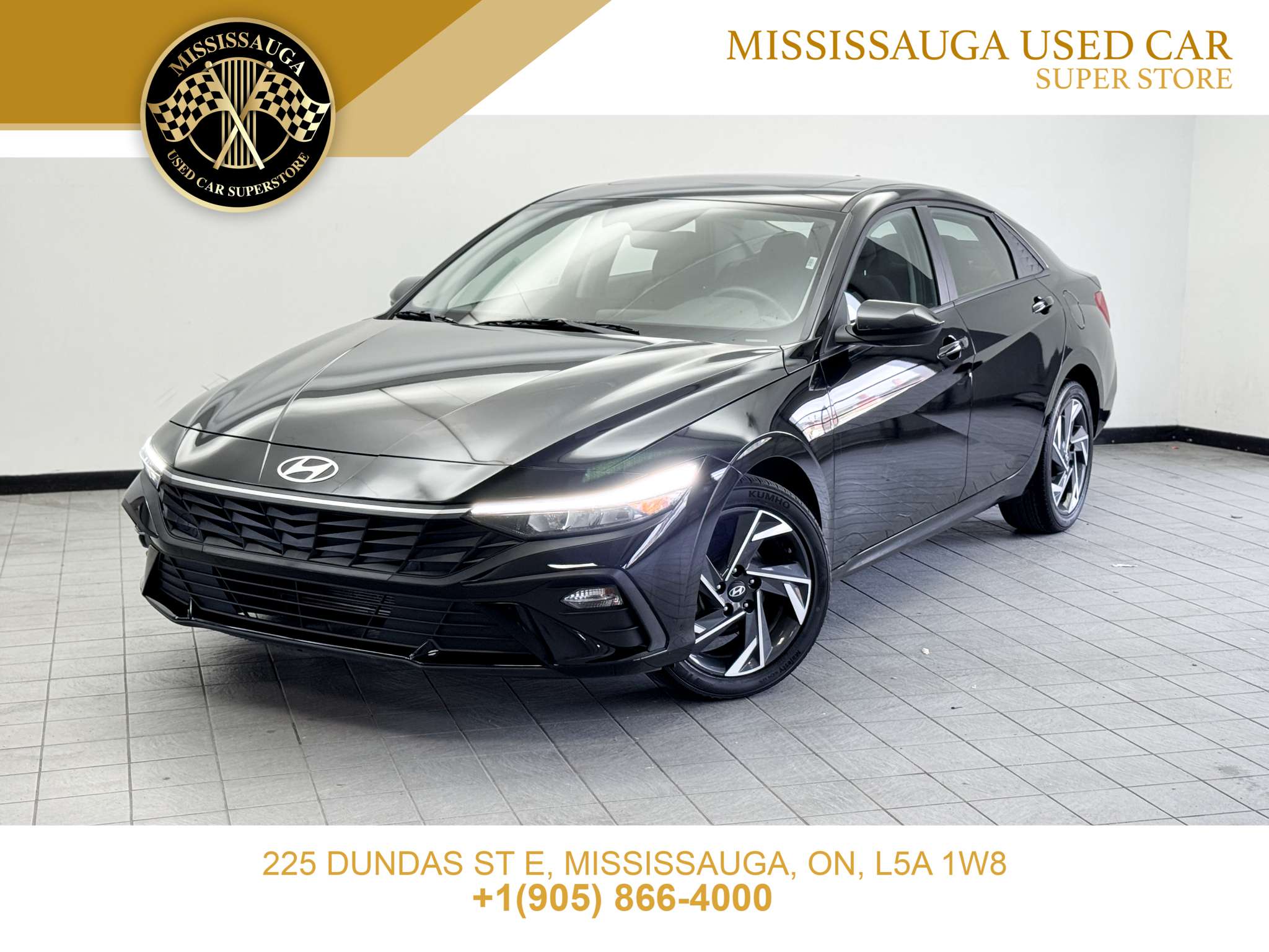 Black 2025 Hyundai Elantra Sedan Automatic