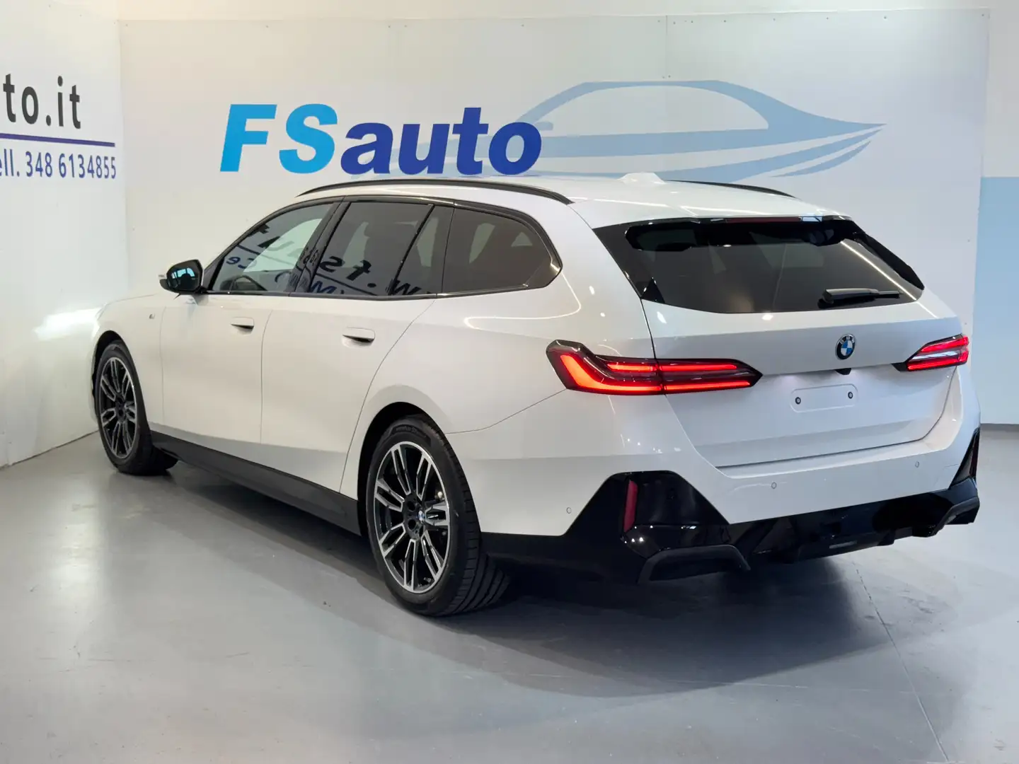 BMW 520 d Touring 48V sdrive MSportPRO - PREZZO REALE Blanc - 2