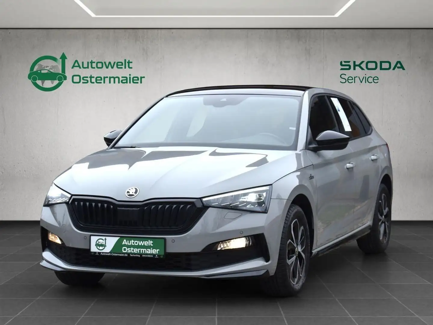 Skoda Scala 1.5 TSI DSG Monte Carlo*AHK*ACC*e. Heckk.* Gris - 1