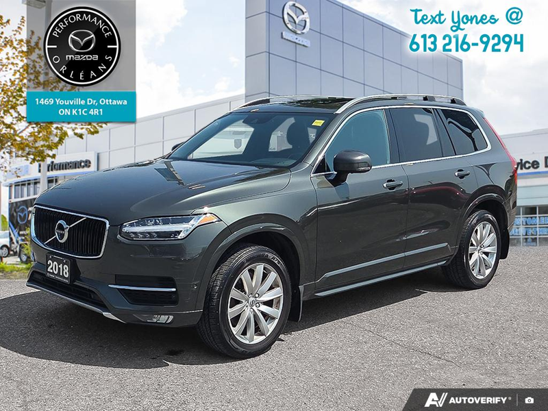 Gray 2018 Volvo XC90 SUV / Crossover All-Wheel Drive 8-Speed Automatic