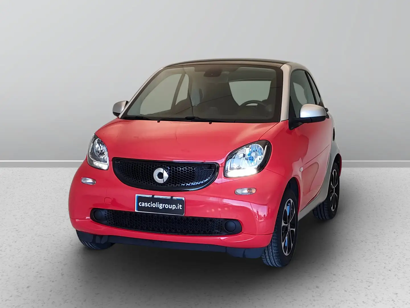 smart forTwo coupe 1.0 Passion Rosso - 1