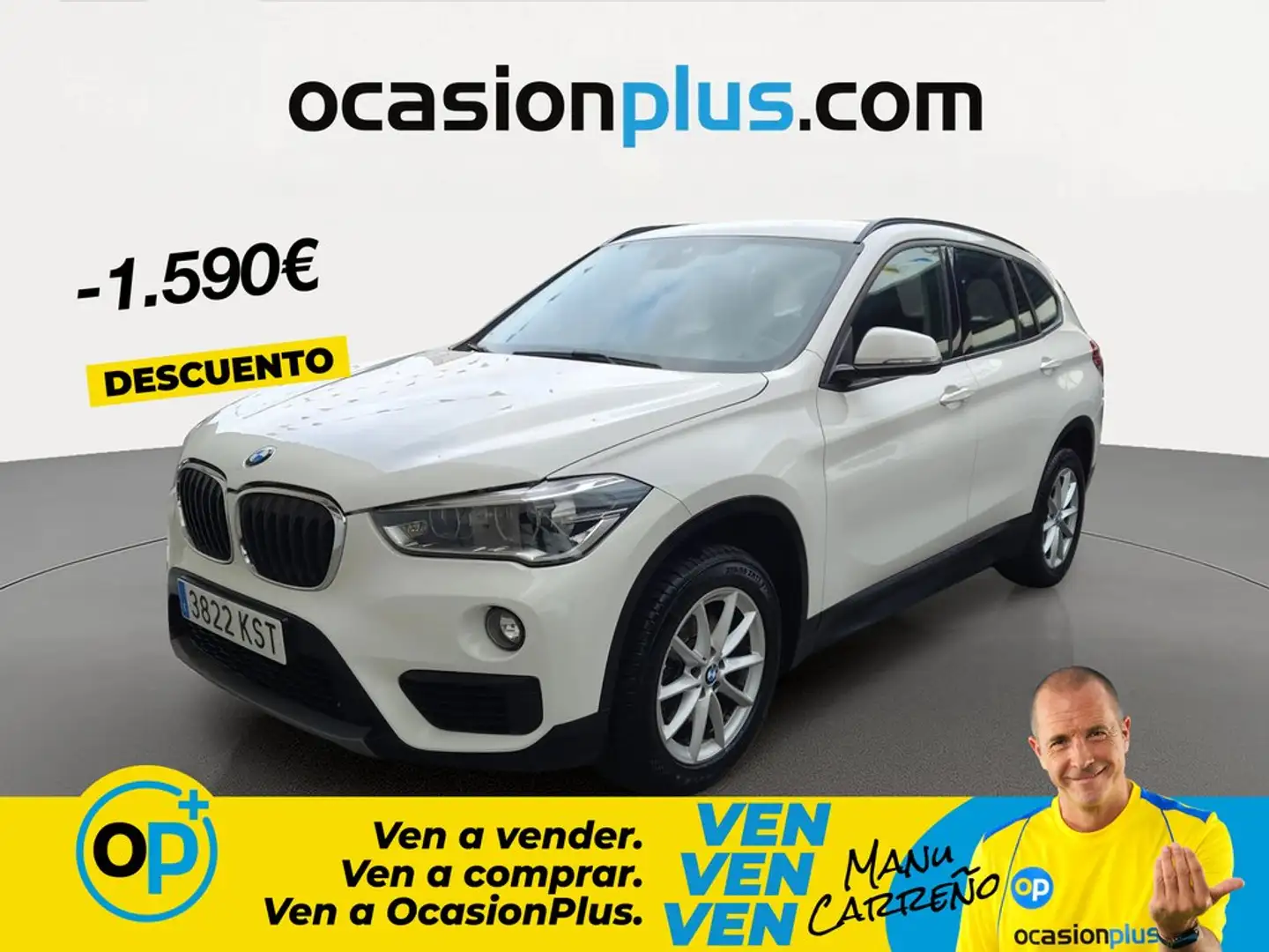 BMW X1 xDrive 18dA Blanco - 1