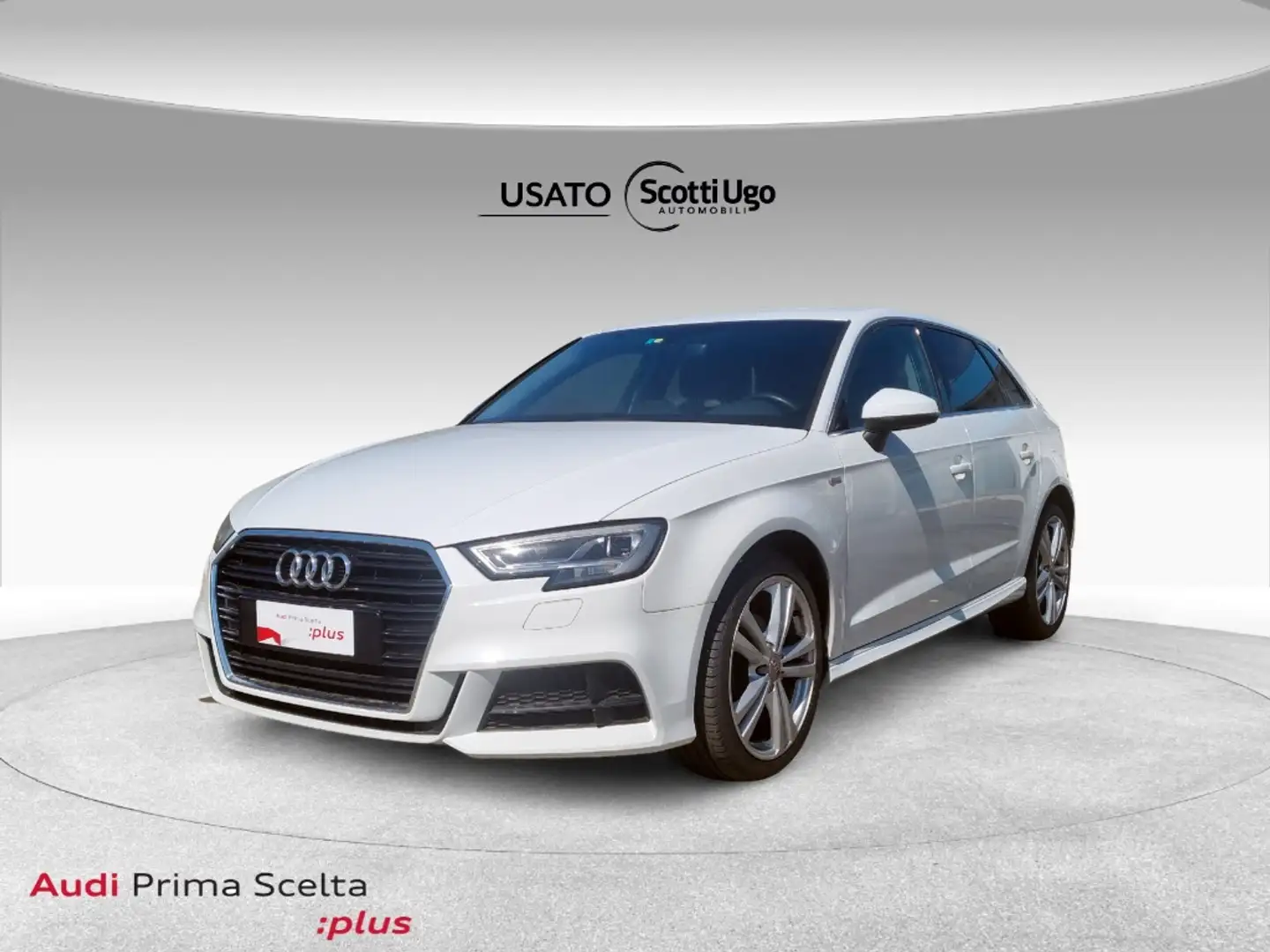 Audi A3 Sportback 30 1.6 tdi Admired 116cv Bianco - 1