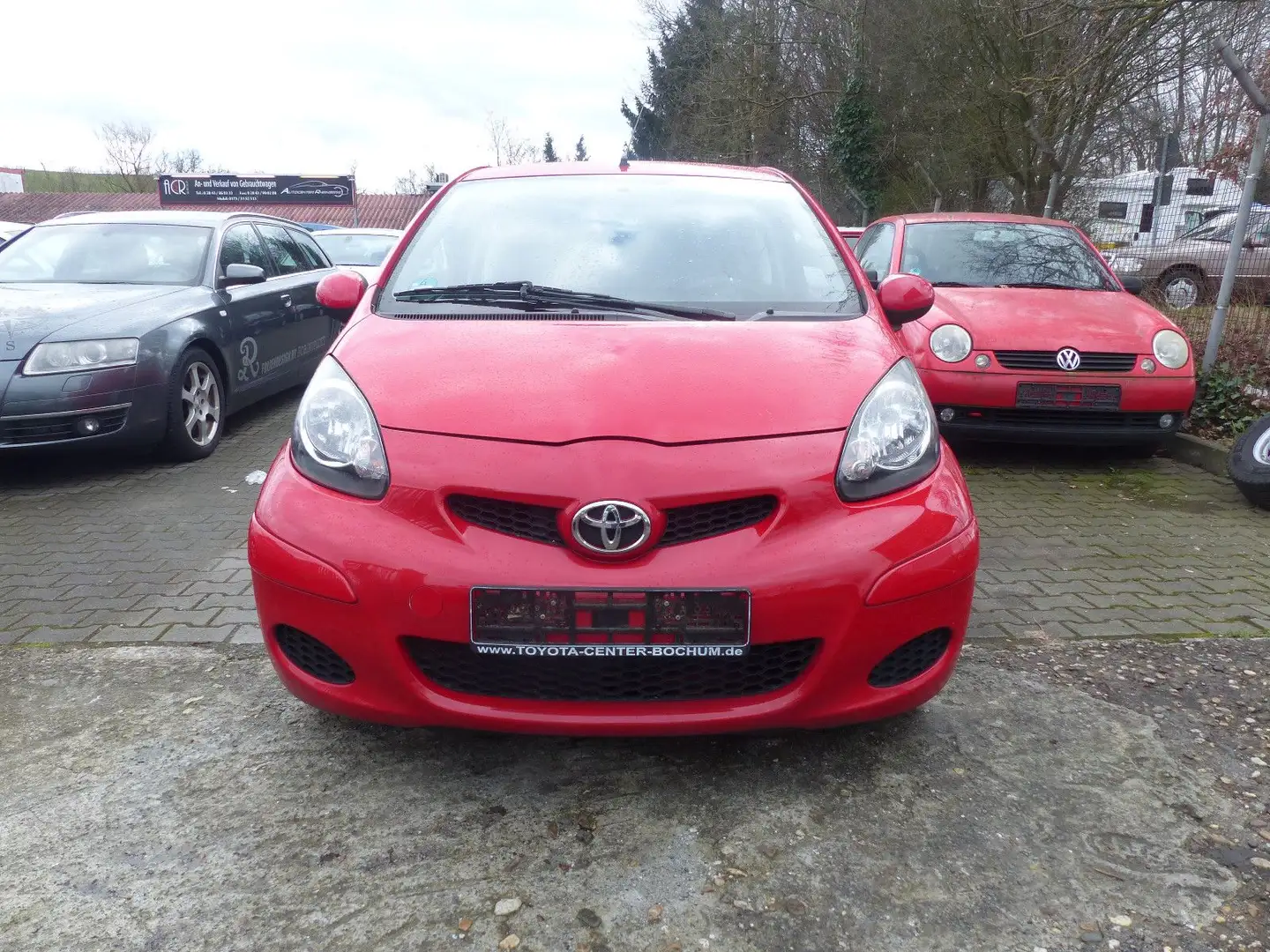 Toyota Aygo AYGO Cool 1.Hand Klima Tüv Garantie Rojo - 2
