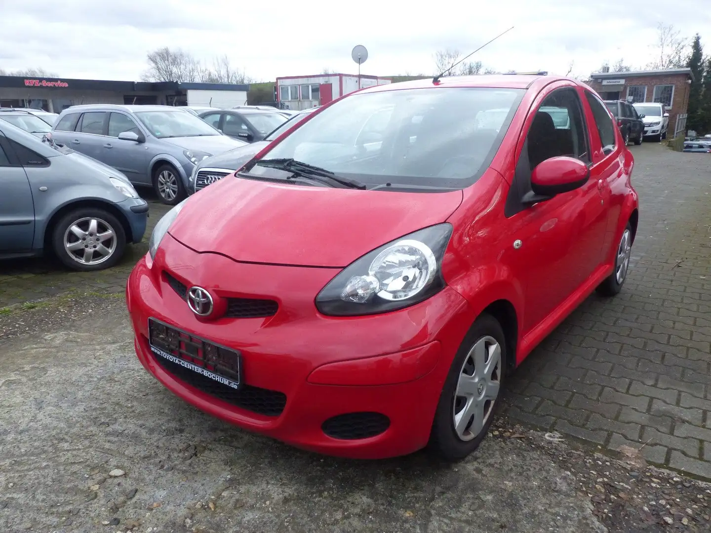Toyota Aygo AYGO Cool 1.Hand Klima Tüv Garantie Rojo - 1