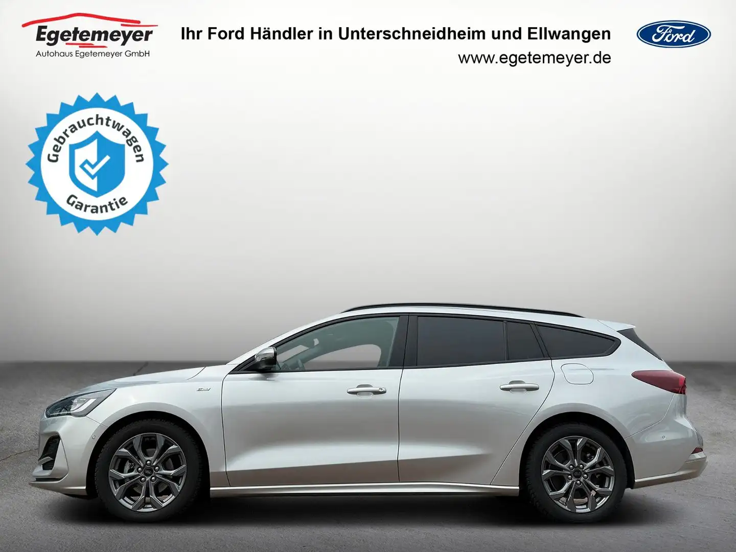 Ford Focus Turnier ST-LineX NAVI DAB LED RFK ACC BLIS Silber - 2