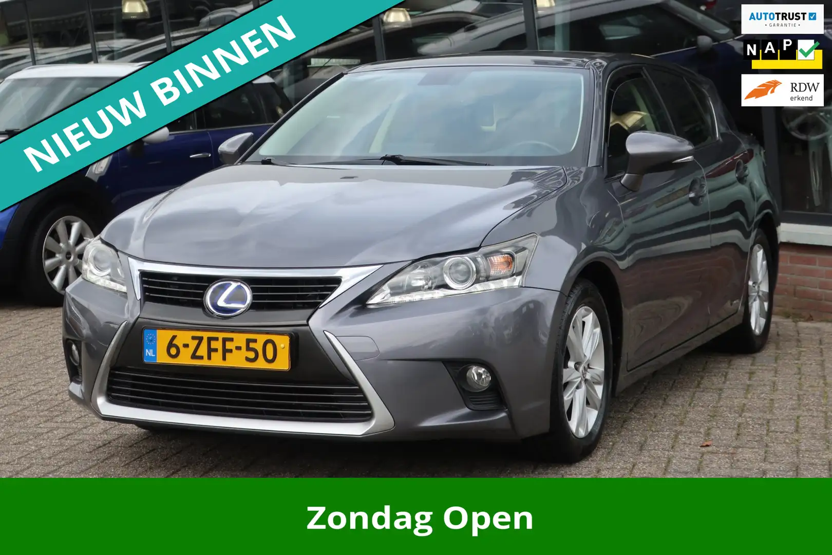 Lexus CT 200h Business Line LED_NAVI_CRUIS_FACELIFT_LMV_NAP. Grau - 1