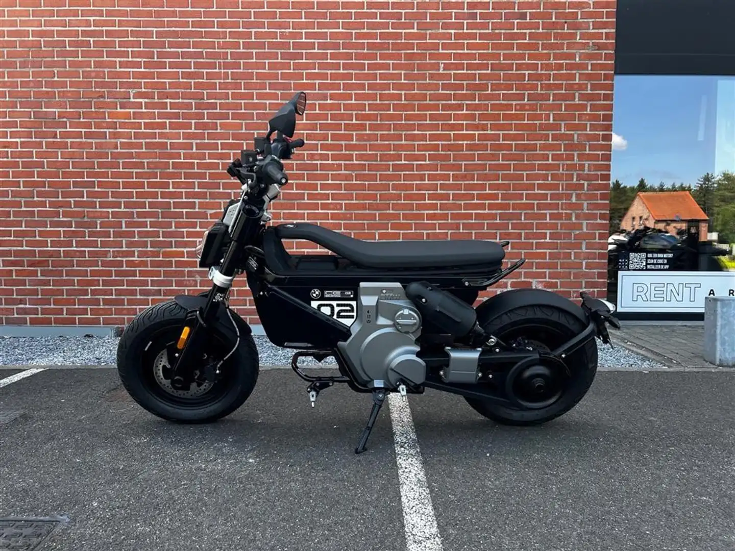 BMW CE 02 NIEUWE MOTOR NIET INGESCHREVEN Noir - 1