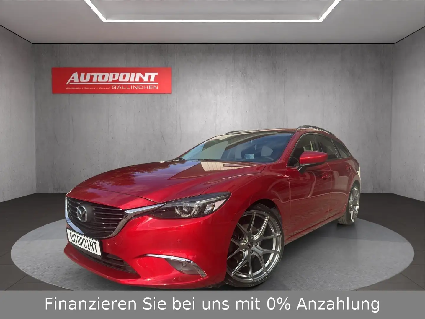 Mazda 6 Kombi Sports-Line Matrix+Sonderlenkrad+20Zoll Roşu - 1