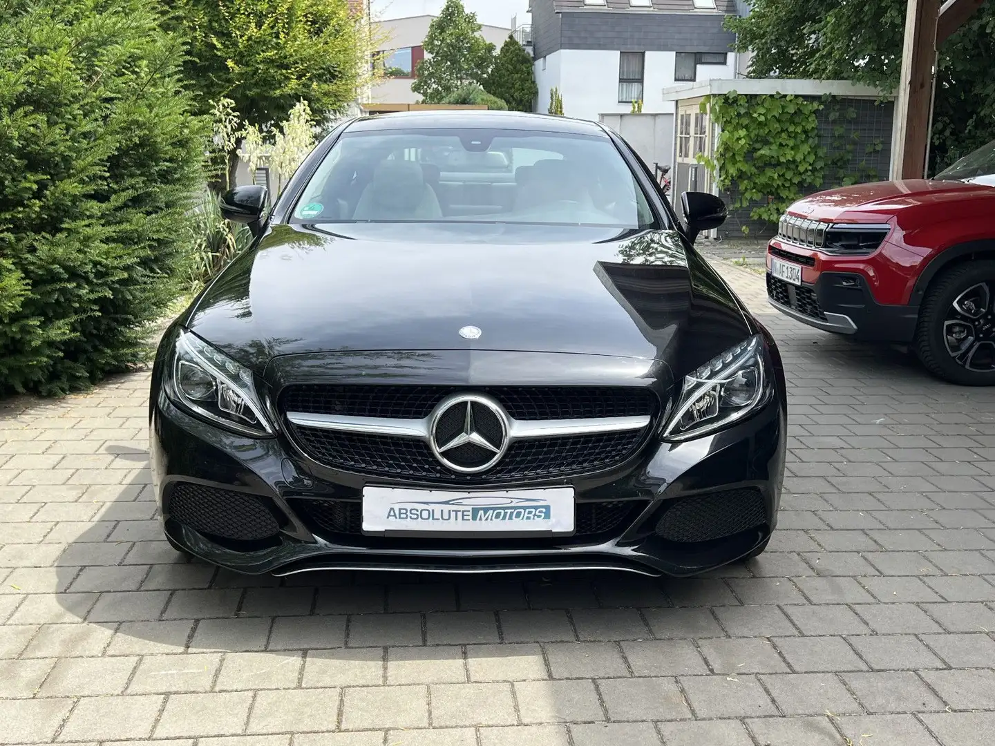 Mercedes-Benz C 220 C220d Coupe *LED *Burmester *Navi *Leder *Pano Schwarz - 2