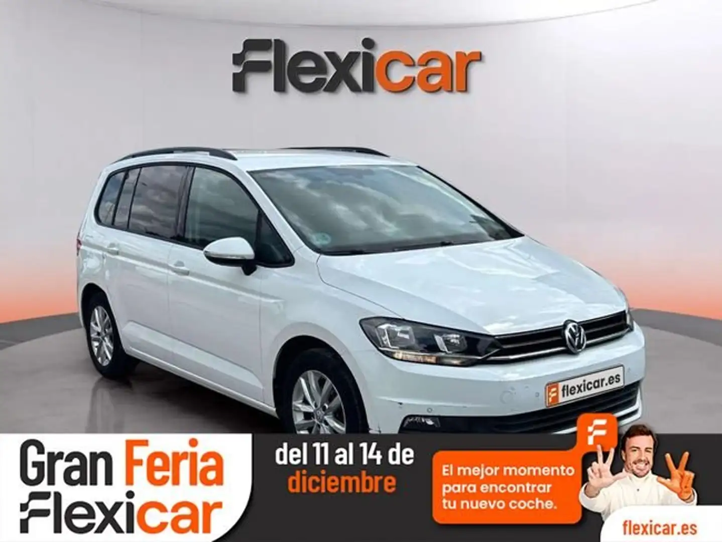 Volkswagen Touran 1.6TDI Business and Navi 85kW RAC Blanco - 1