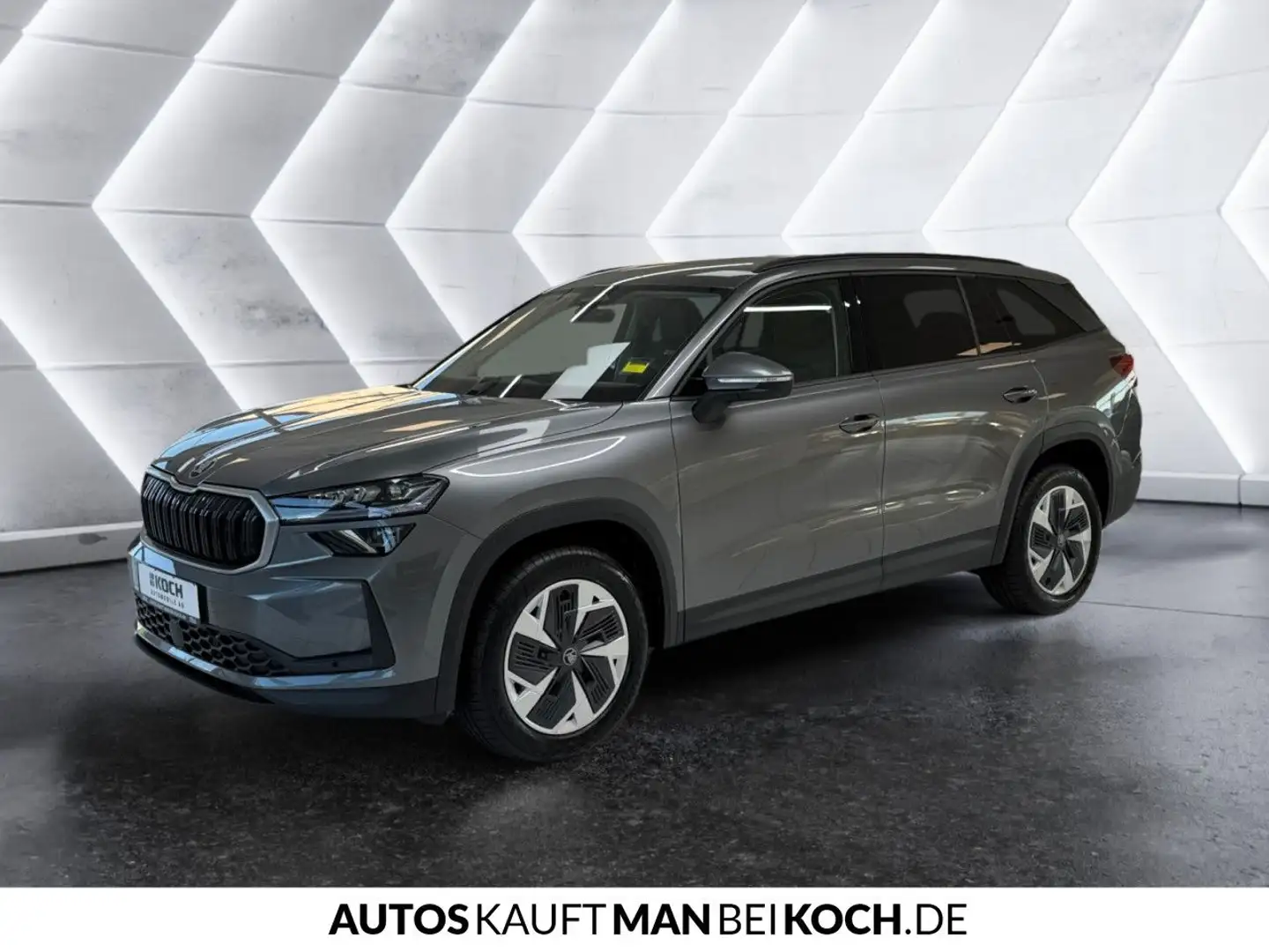 Skoda Kodiaq 2.0 TDI DSG 4x4 7S AHK MATRIX TOTW SH ACC Grau - 2