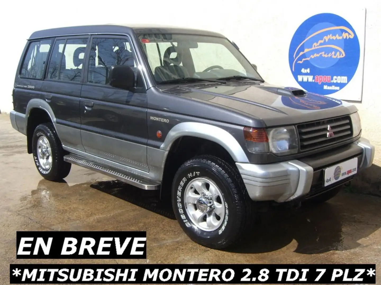 Mitsubishi Montero Largo 2.8 Tdi GLX Grau - 1