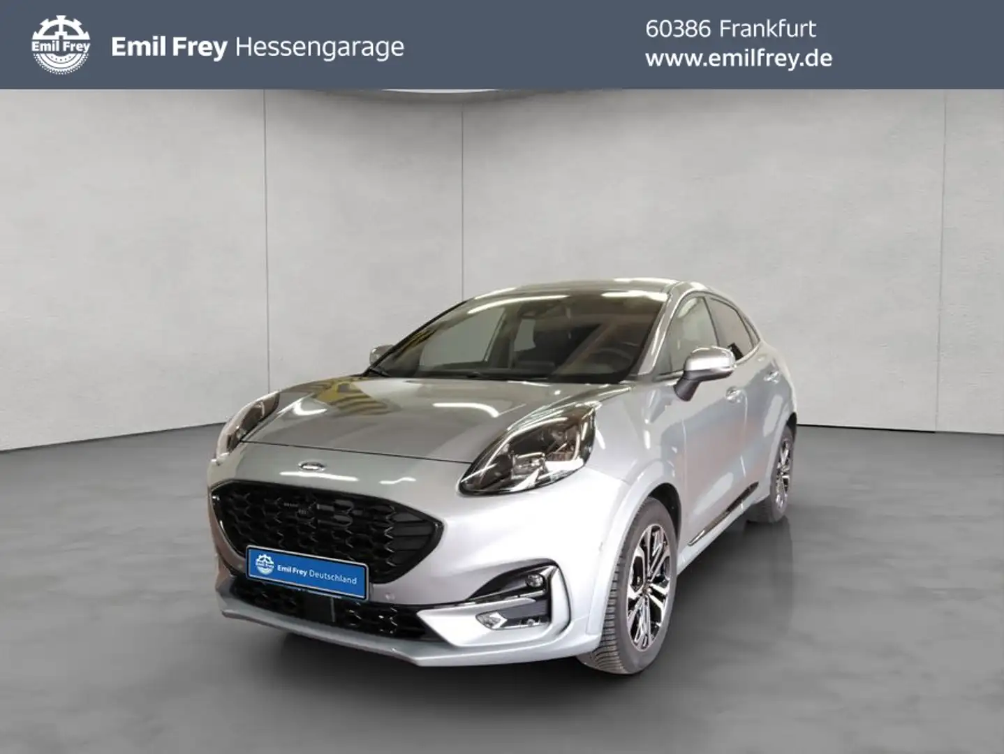 Ford Puma 1.0 EcoBoost Hybrid Aut. ST-LINE Silber - 1