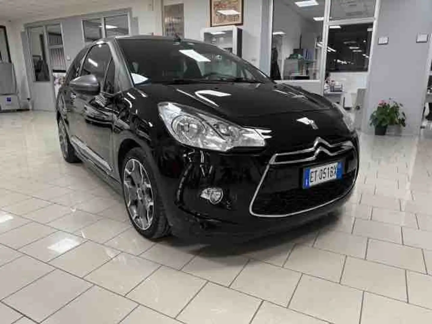 Citroen DS3 DS3 Cabrio Cabrio 1.6 e-hdi airdream L uomo Vogue Schwarz - 1