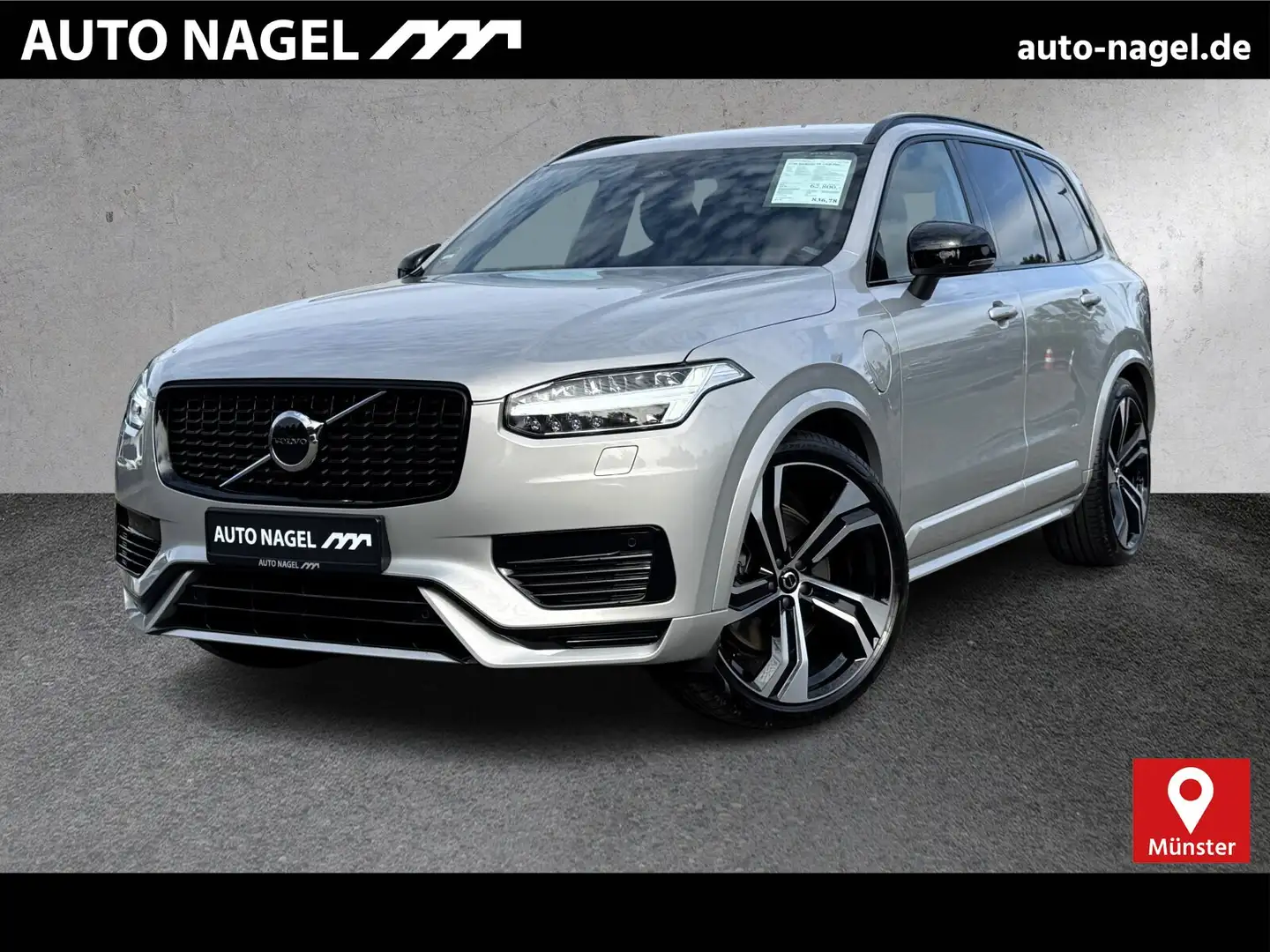 Volvo XC90 XC90 Recharge T8 AWD Plus Dark |LUFT|22"| Silber - 1