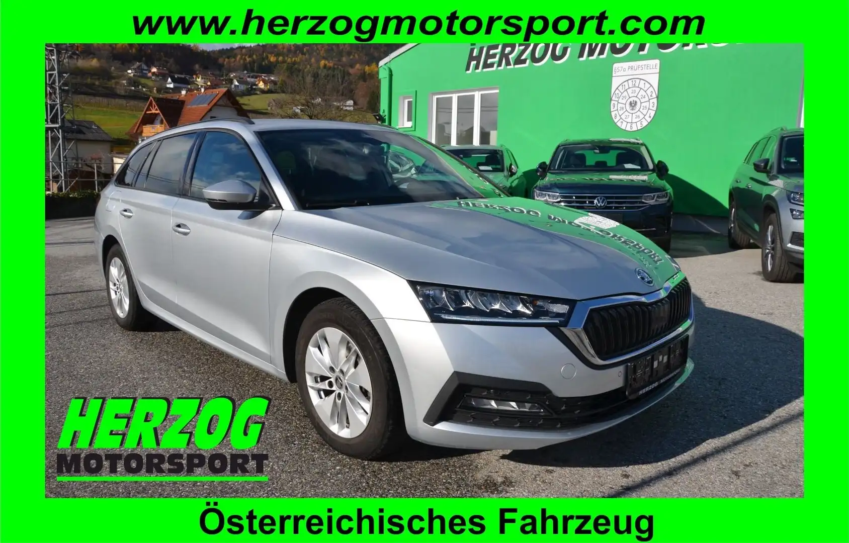 Skoda Octavia Octavia Combi 2,0 TDI 4x4 DSG LED VIRTUAL 1.BESITZ Argent - 1