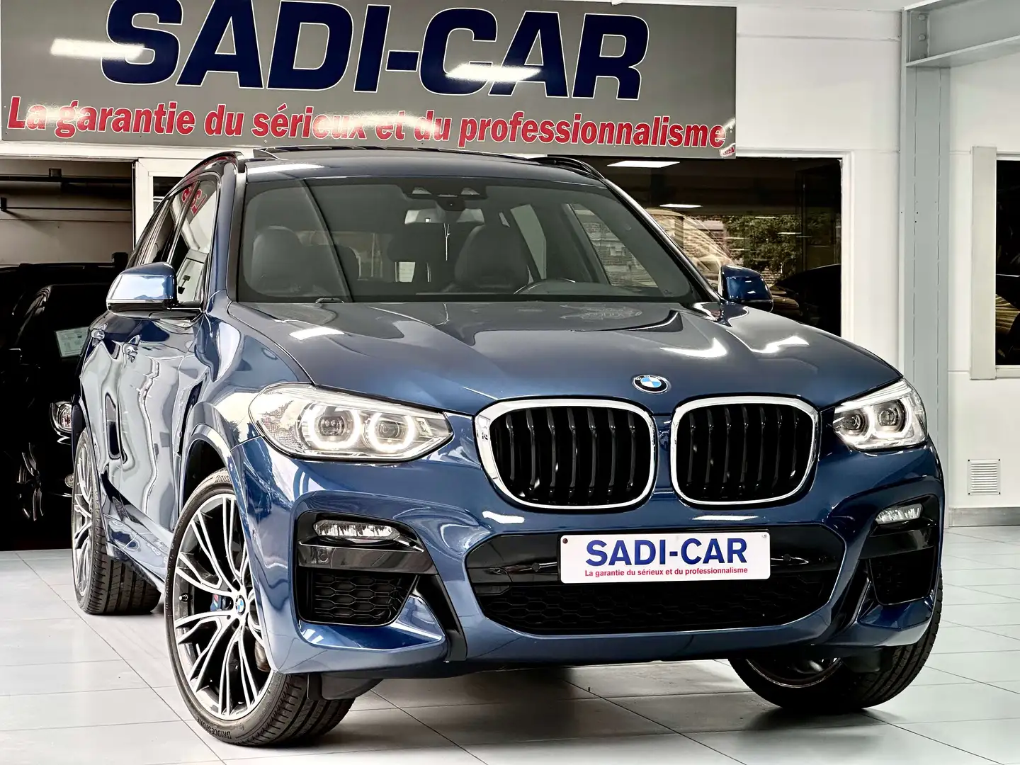 BMW X3 3.0 dAS 286cv xDrive30 - M SPORT EDITION Bleu - 1