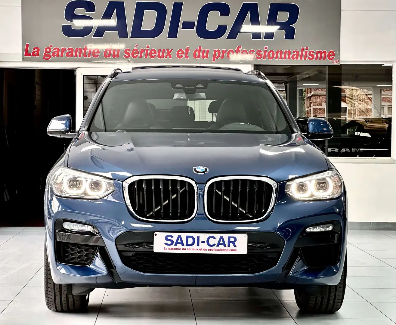 BMW X3 3.0 dAS 286cv xDrive30 - M SPORT EDITION Bleu - 2