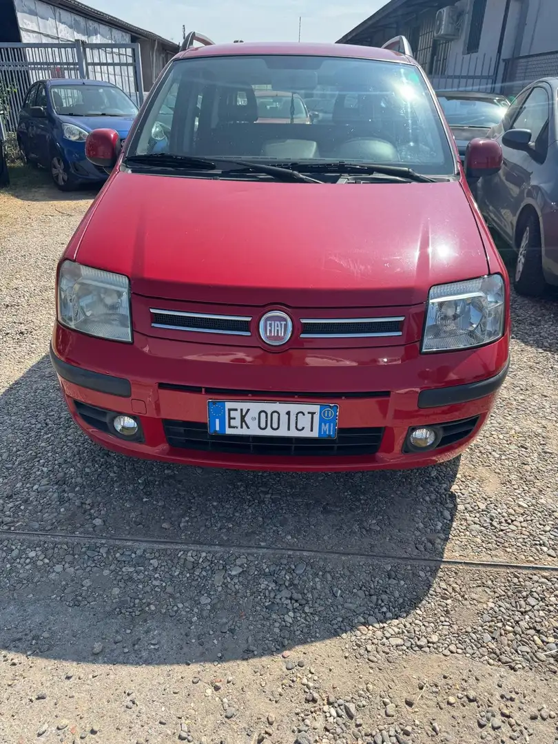 Fiat Panda Panda II 2003 1.2 easypower Dynamic Gpl 69cv Rood - 1