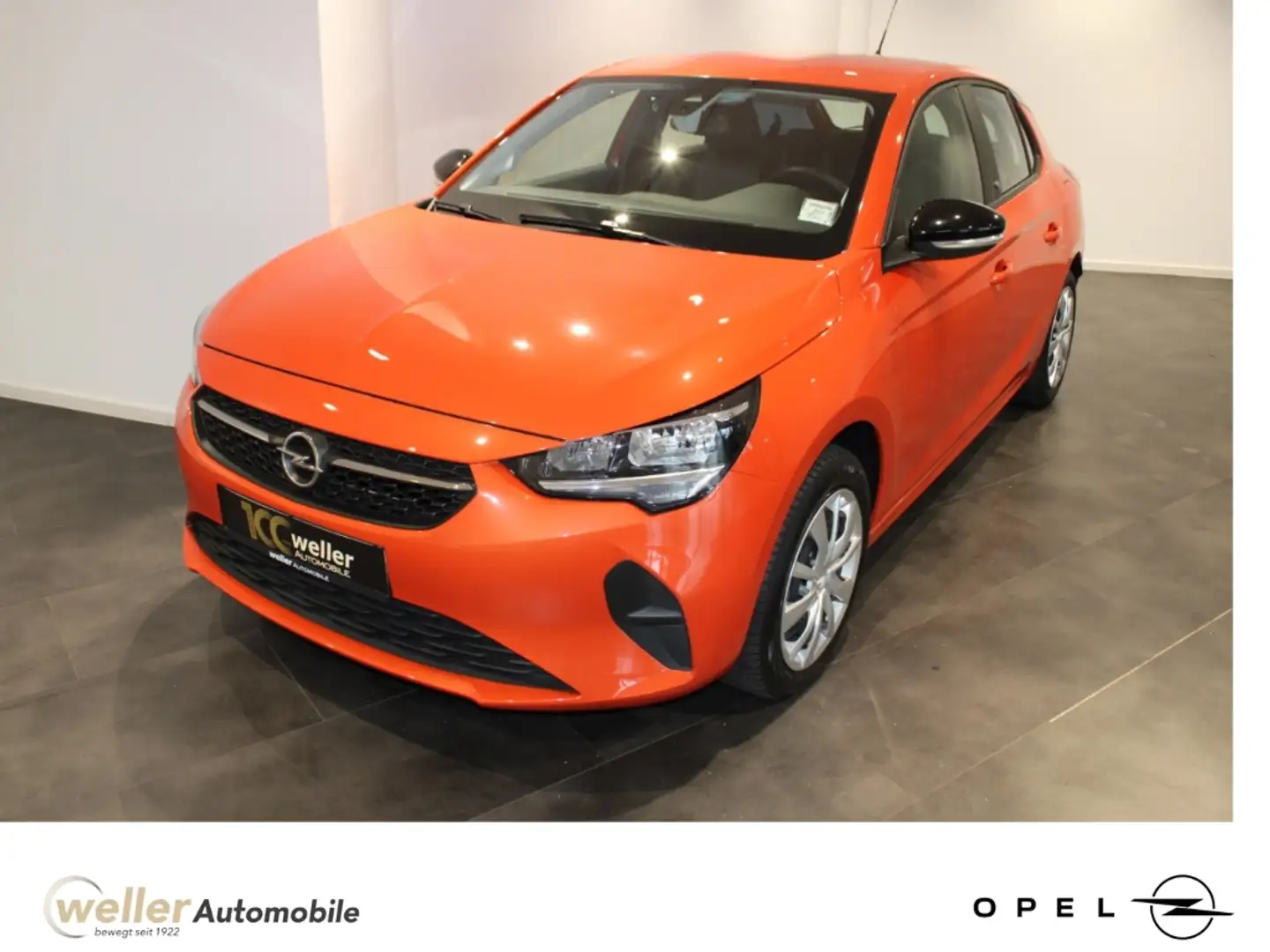 Opel Corsa -e ''Edition'' Parksensoren Apple/Android Klimaaut Orange - 1