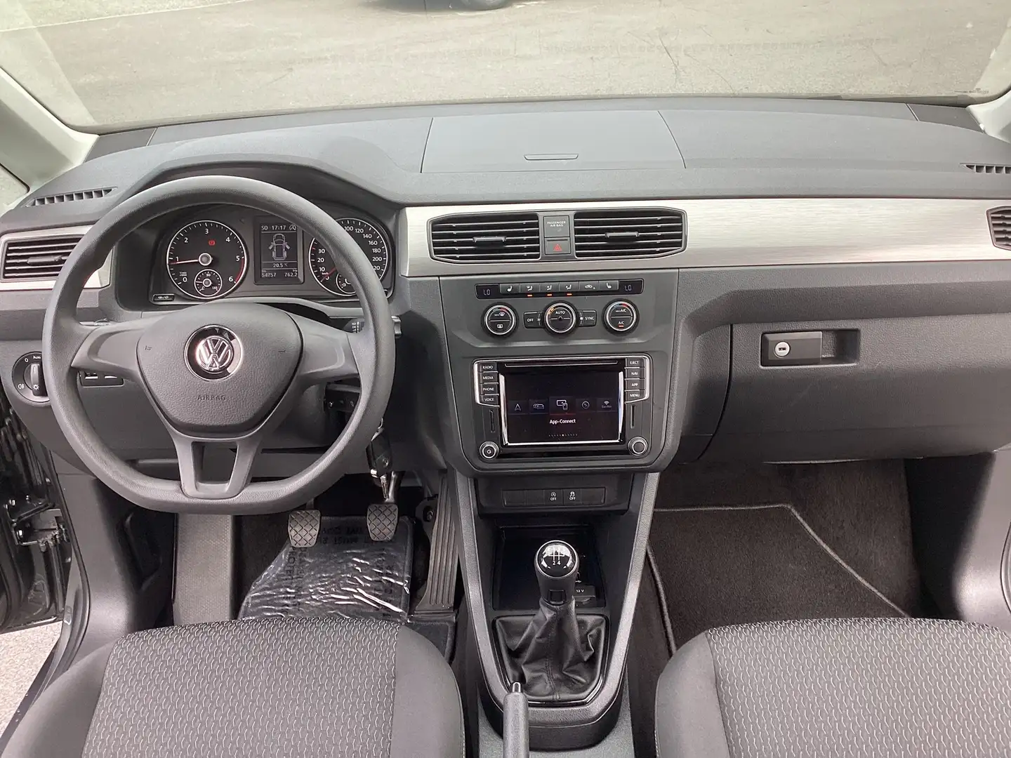 Volkswagen Caddy 2.0 TDI/1steEig/54000km/ 5 Zit/Trekhaak/Navi/Pdc Grijs - 2