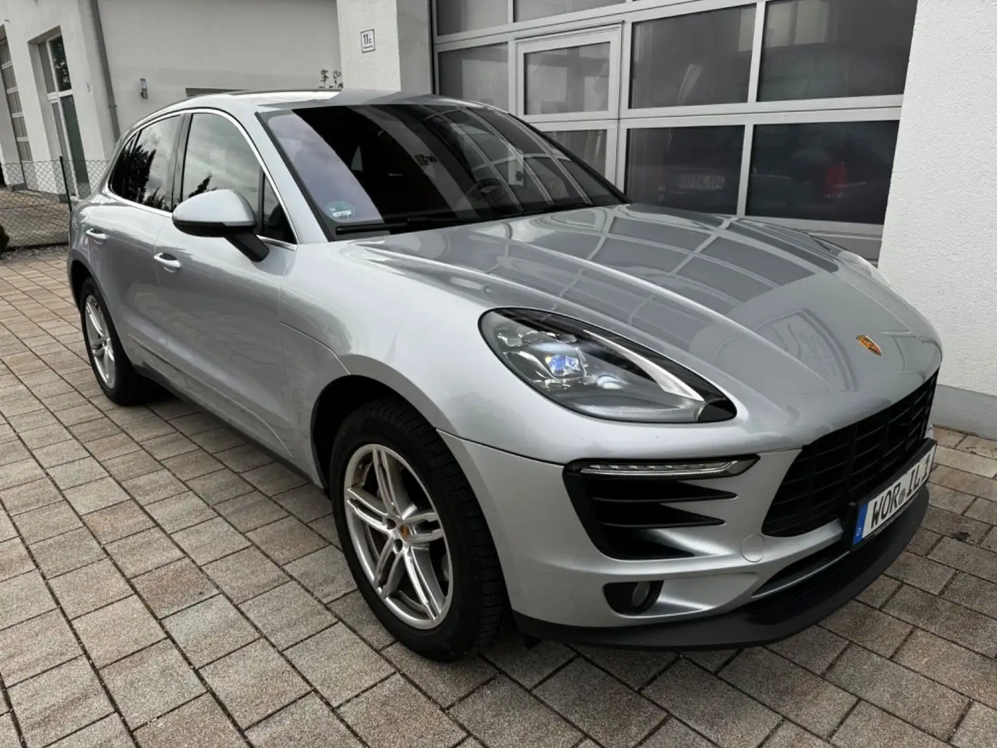 Porsche Macan S Diesel Navi, Standheizung, Leder Plateado - 1