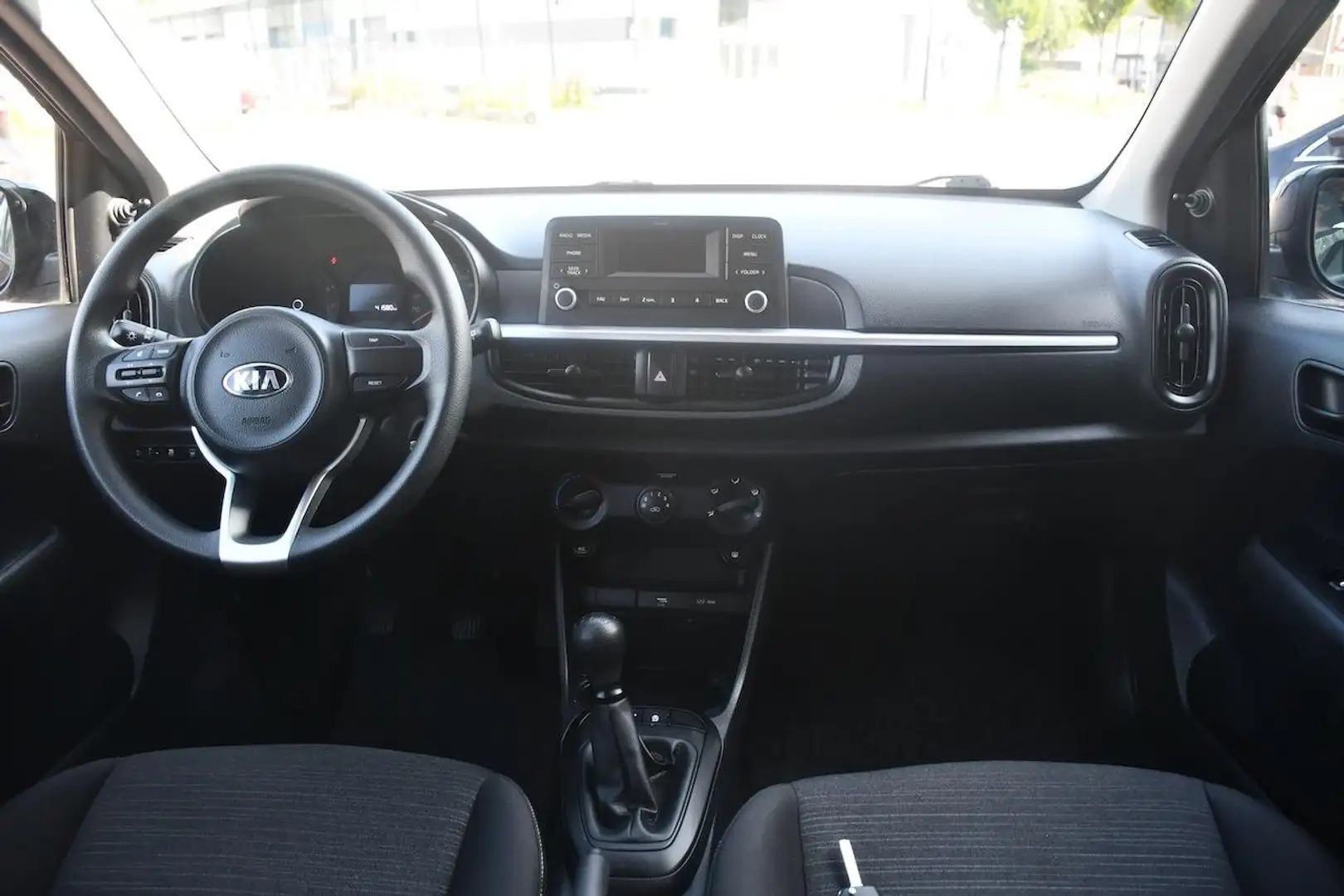 Kia Picanto 1.0 DPi ComfortLine Airco|Elektrisch pak|BOVAG Zwart - 2