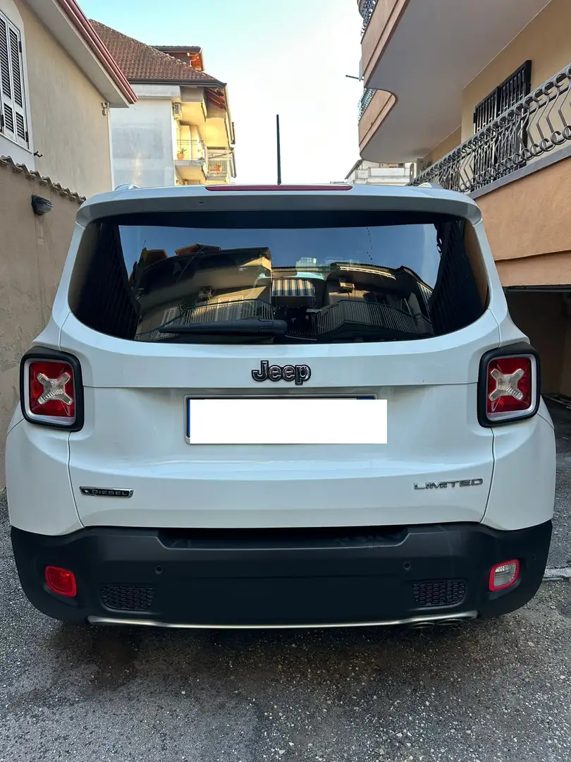 Jeep Renegade Renegade 1.6 mjt Limited fwd 120cv Bianco - 2