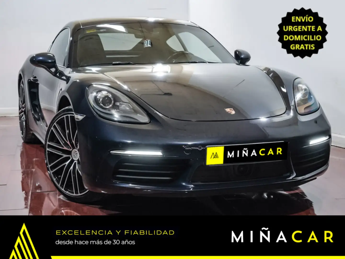 Porsche Cayman Modrá - 1