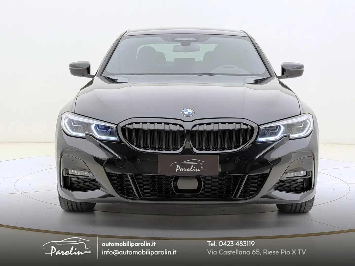 BMW 330 330e Msport Black pack-Laser-Harman-19'' Zwart - 2