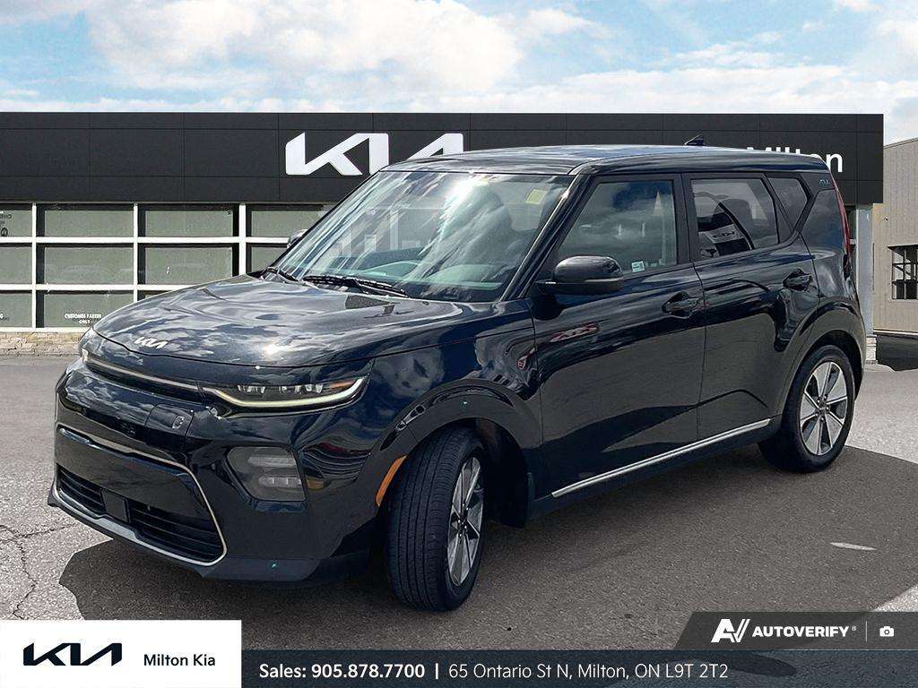 Black 2022 Kia Soul EV Wagon 1-Speed Automatic