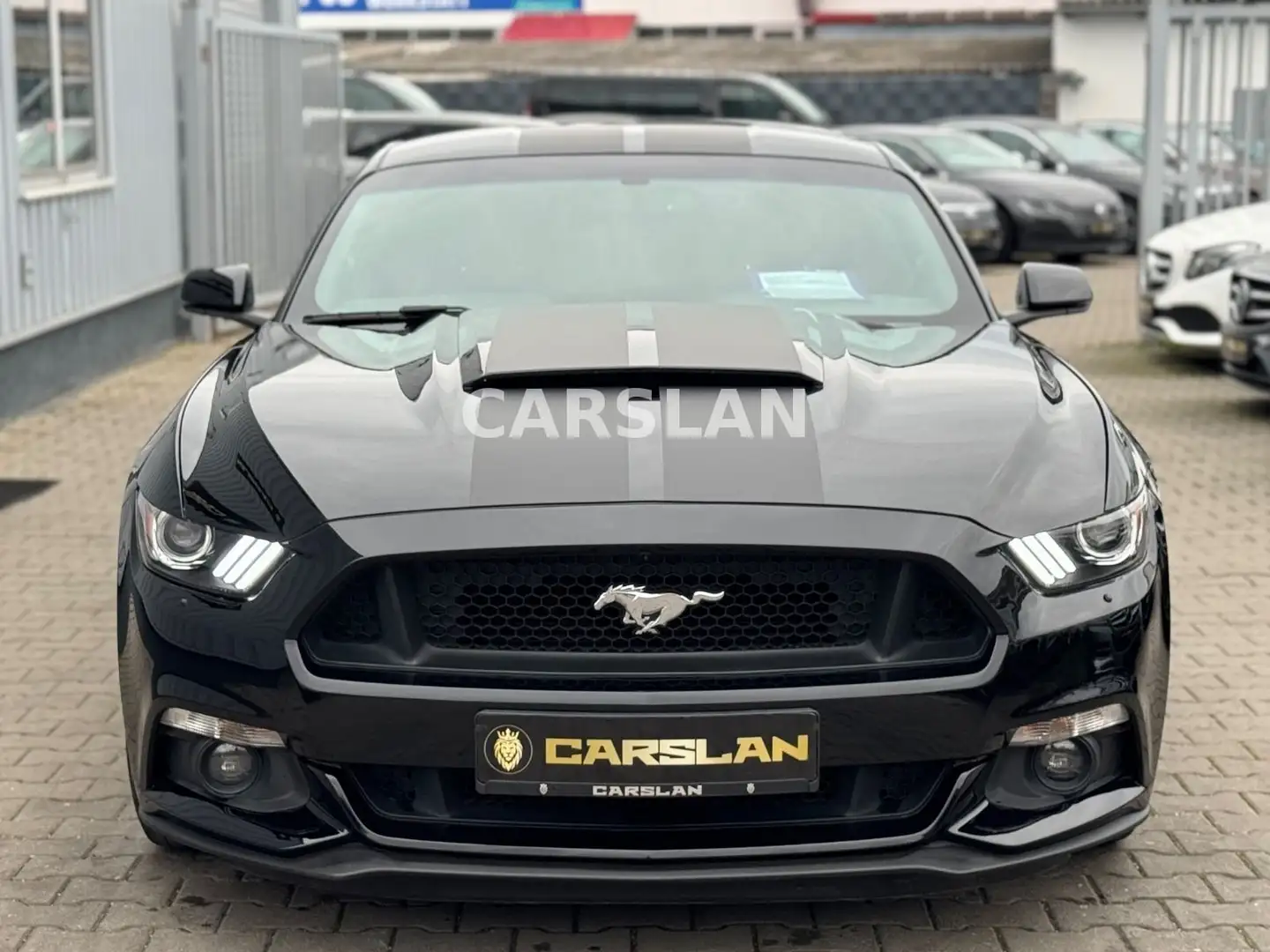 Ford Mustang 5.0 V8 GT COUPE CARBON+R.KAM+LED+SBL+SHZ Schwarz - 2