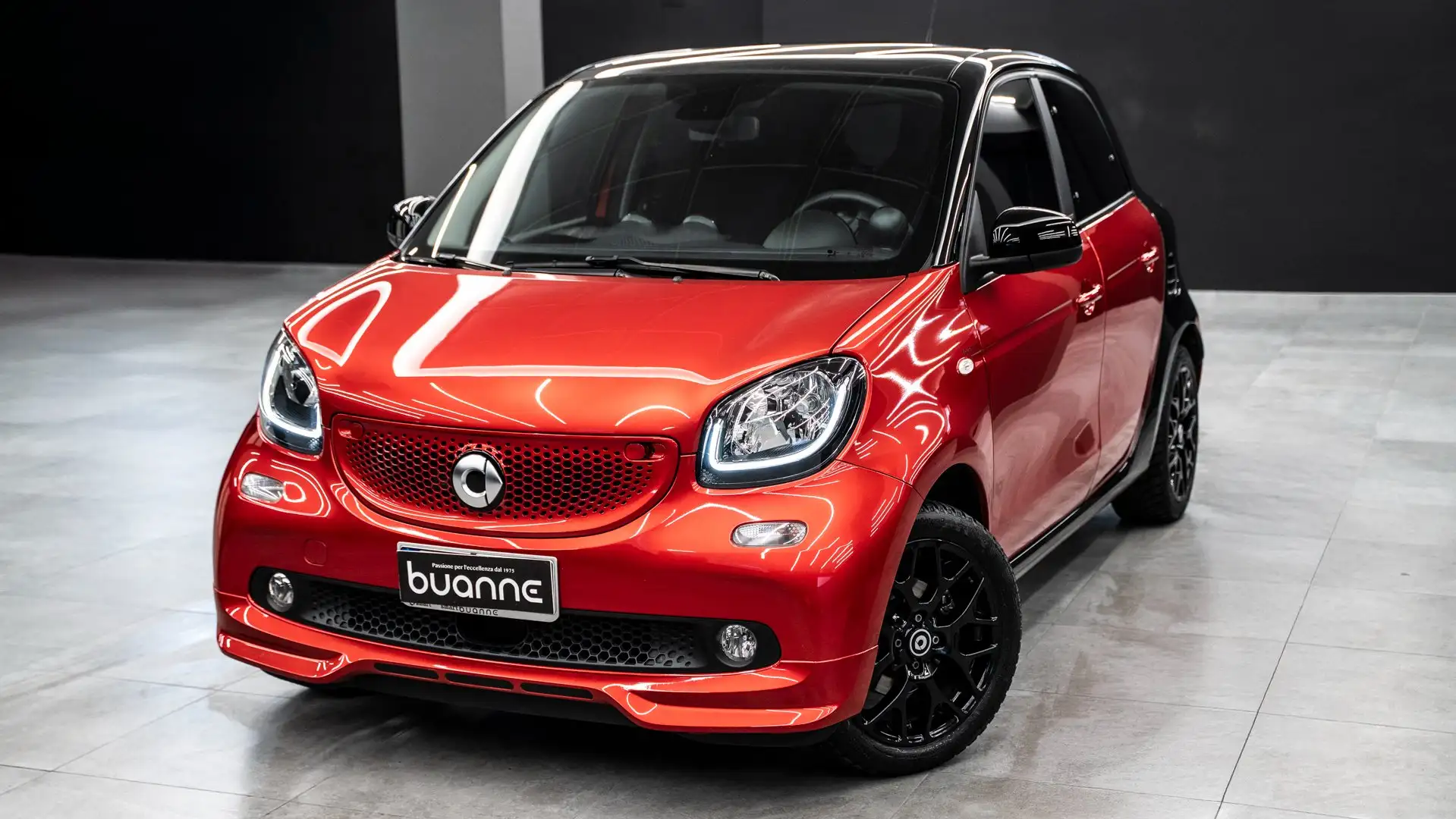 smart forFour 1.0 Superpassion 71cv Twinamic Navi Km Cert Italy Kırmızı - 1