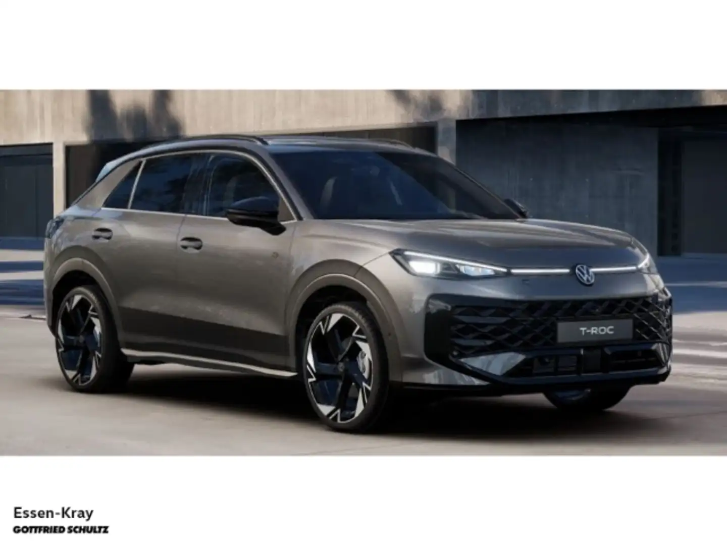 Volkswagen T-Roc R-Line 1.5 eTSI OPF DSG Pano AHK D-Cockpit Pro Grijs - 2