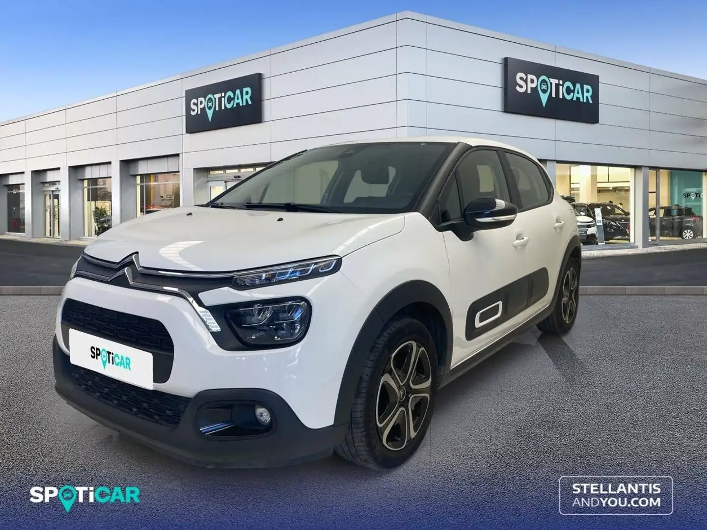 Citroen C3 BlueHDi 75KW (100CV) Plus Blanco - 1
