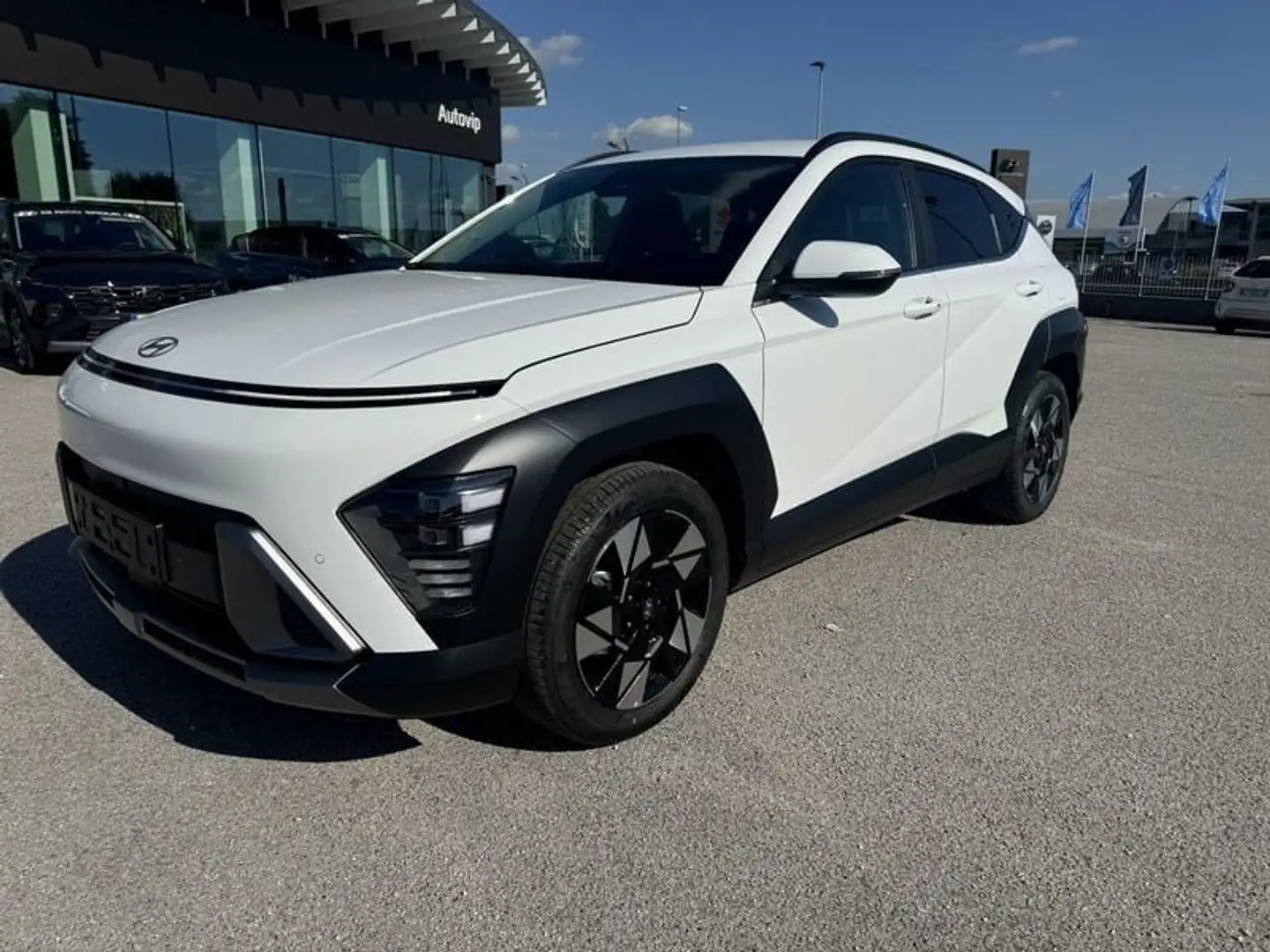 Hyundai KONA HEV 1.6 DCT XLine Bianco - 1