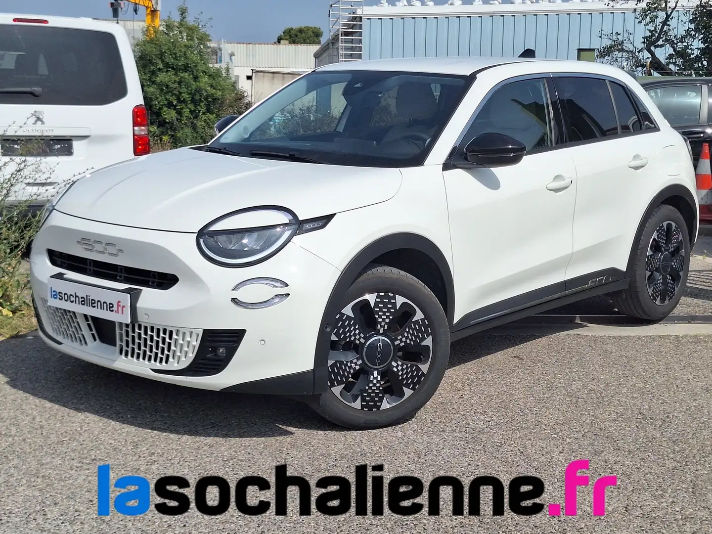 Fiat 600 1.2 Hybrid 100ch DCT6 La Prima Blanc - 1