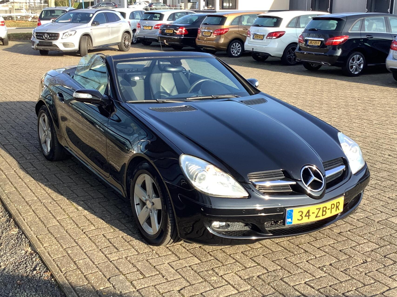 Mercedes-Benz SLK 200 K. Automaat, nekverwarming, lederen bekleding, cru — photo 7
