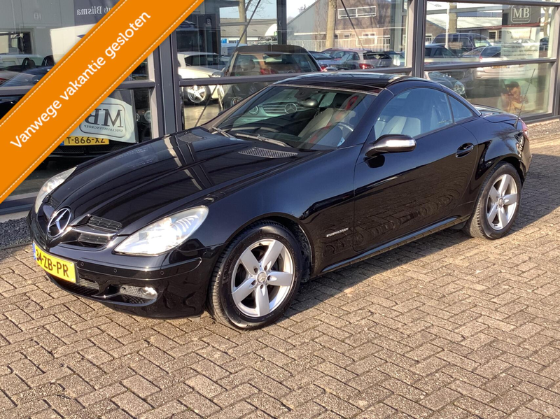 Mercedes-Benz SLK 200 K. Automaat, nekverwarming, lederen bekleding, cru — photo 3