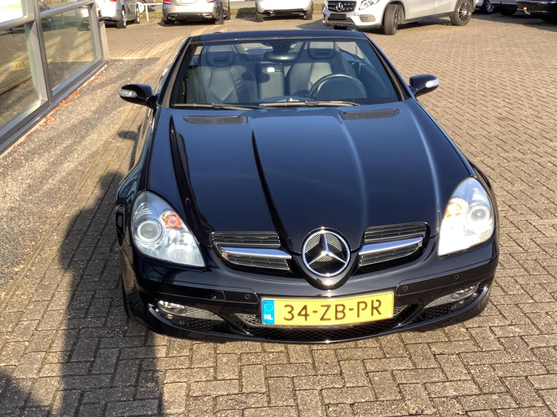 Mercedes-Benz SLK 200 K. Automaat, nekverwarming, lederen bekleding, cru — photo 6