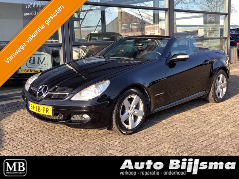 Mercedes-Benz SLK 200 K. Automaat, nekverwarming, lederen bekleding, cru