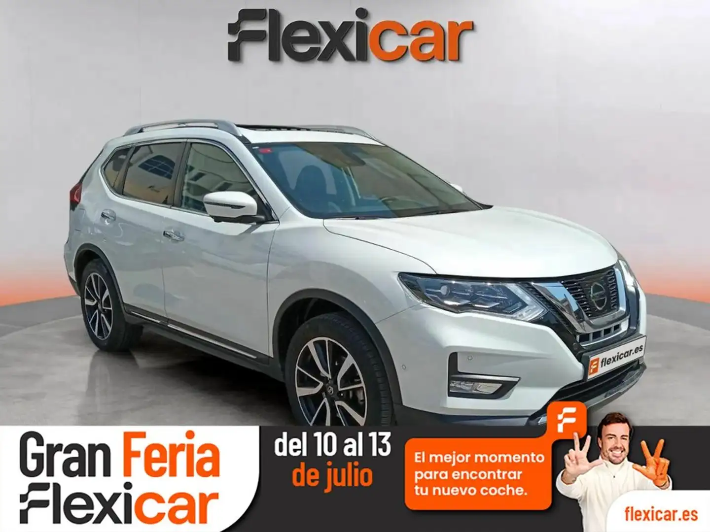 Nissan X-Trail 7 Plazas DIG-T 120 kW (163 CV) TEKNA - 5P (2018) Blanco - 1