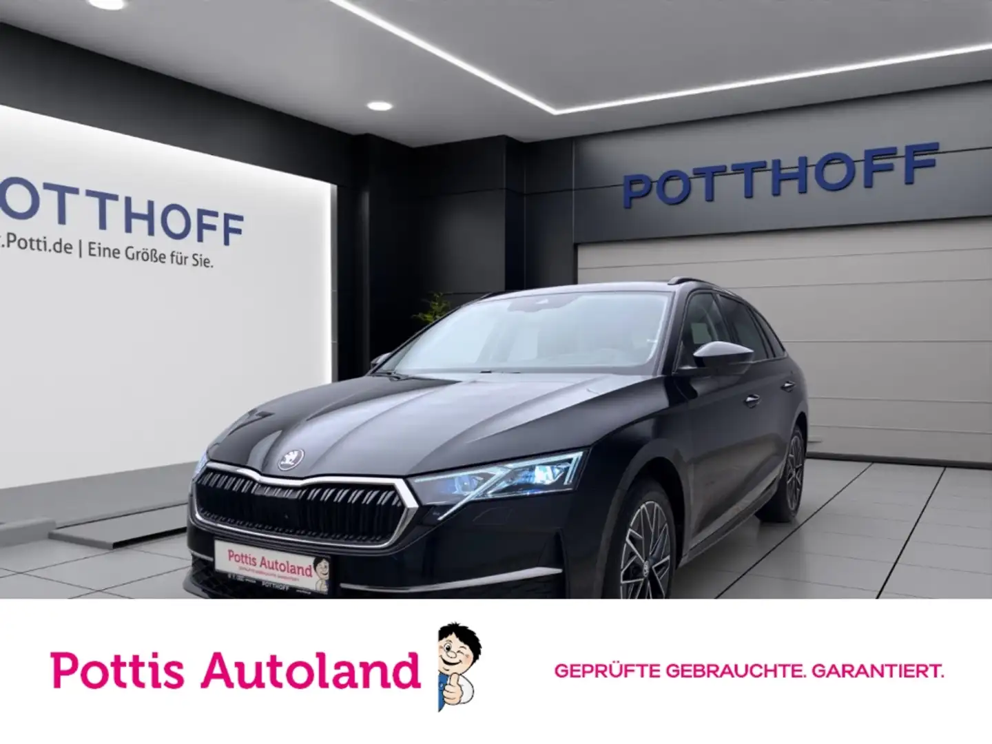 Skoda Octavia Combi 2.0 TDI DSG SELECTION NAVI PDC ACC Schwarz - 1