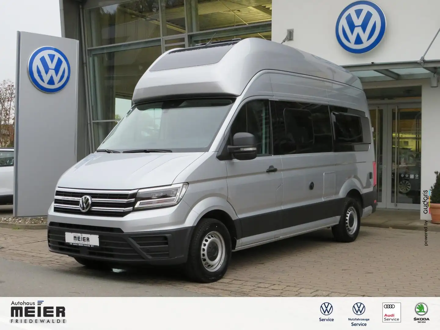 Volkswagen Crafter Grand California 600 Solar WC Gasheizung Silber - 1