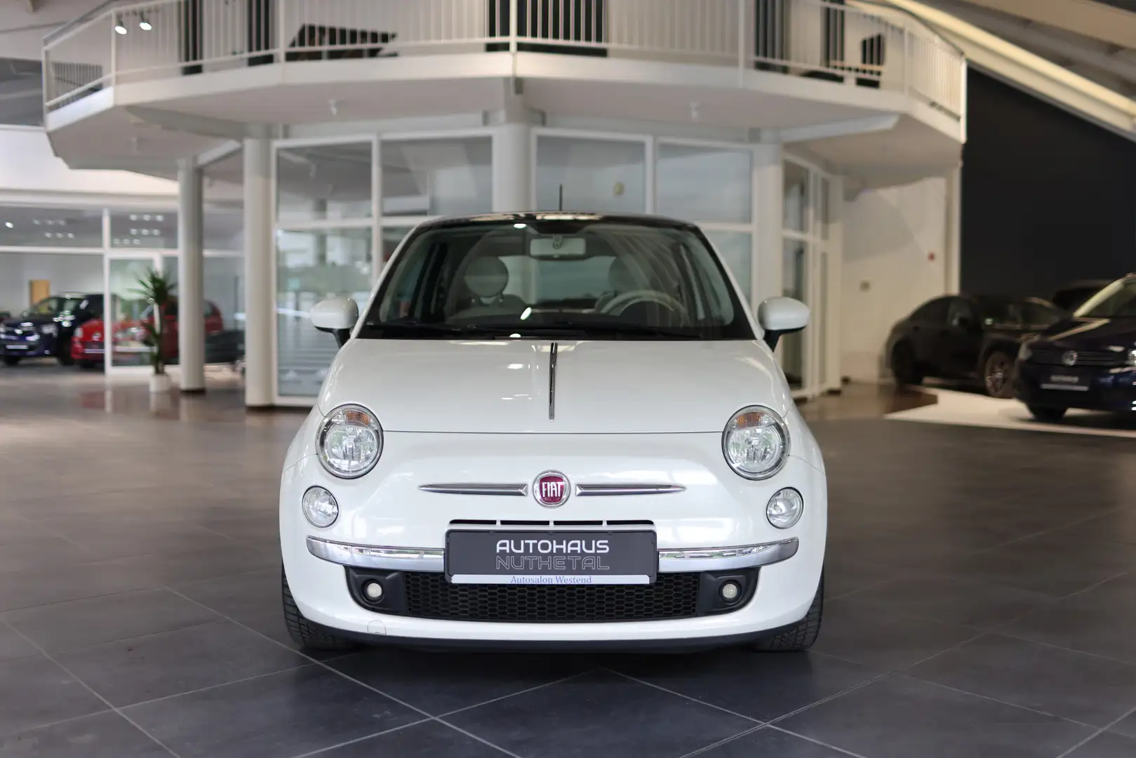 Fiat 500 LOUNGE AUTOMATIK   PANORAMAGLASDACH Blanco - 2