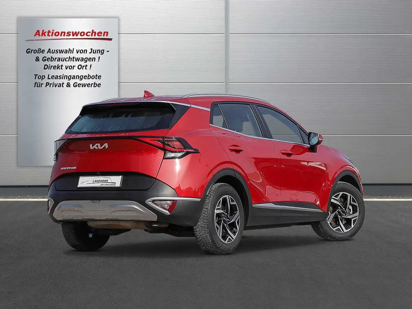 Kia Sportage 1.6 T-GDI Silber *LED/Kamera/SHZ/Navi* Rot - 2