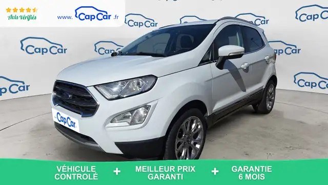 2019 Ford EcoSport in White for sale