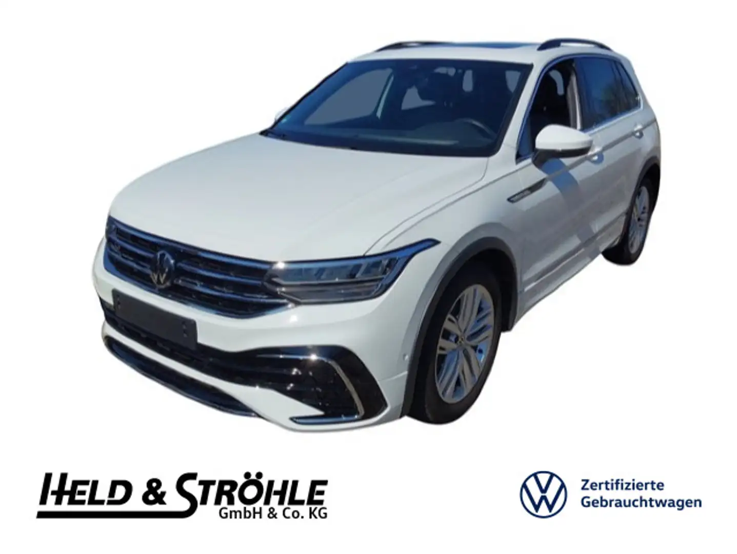 Volkswagen Tiguan R-Line Blanc - 1